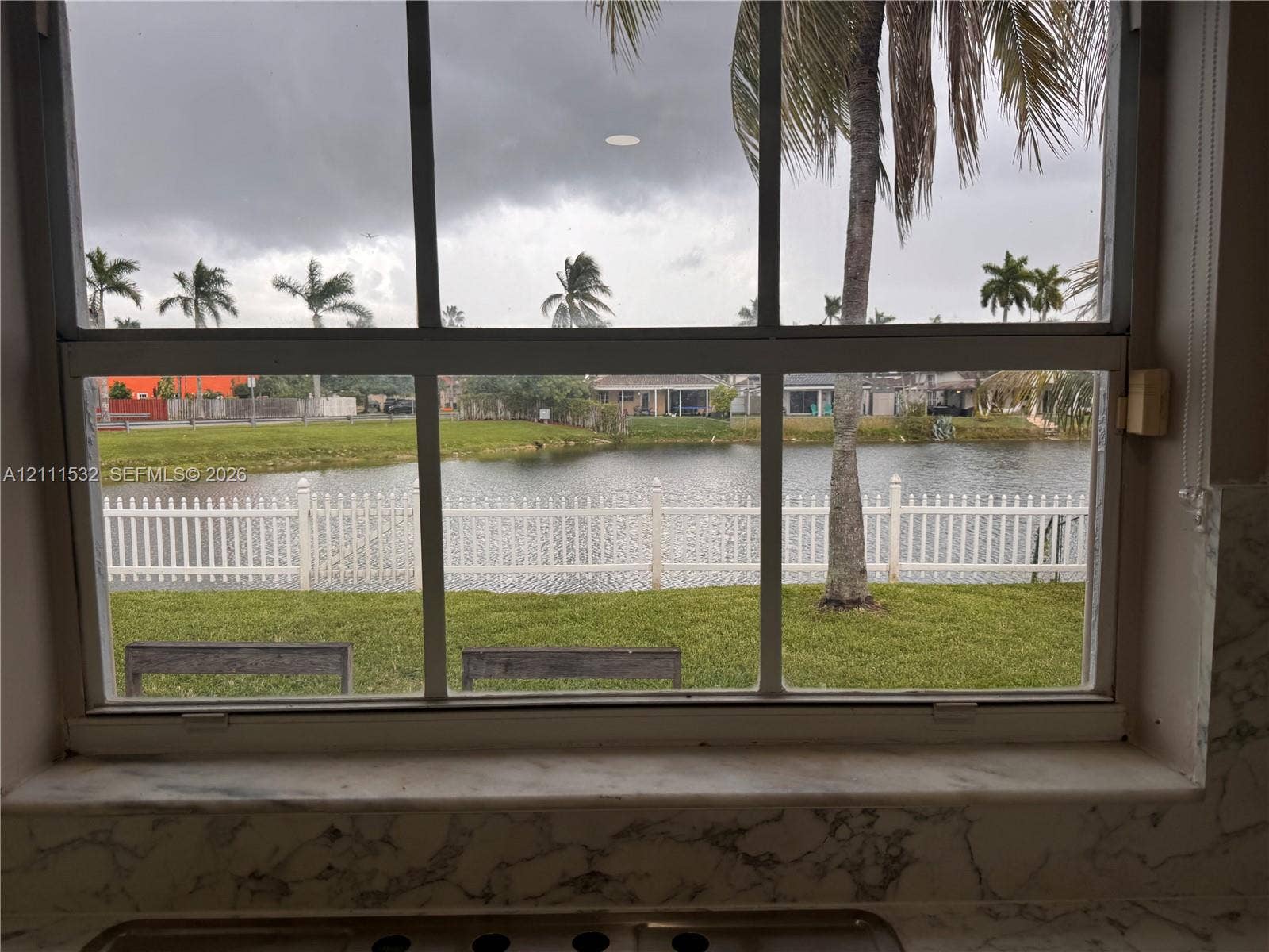 Lake view from the window