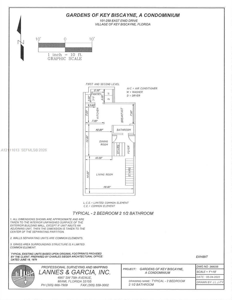 Floor plan 2nd Level