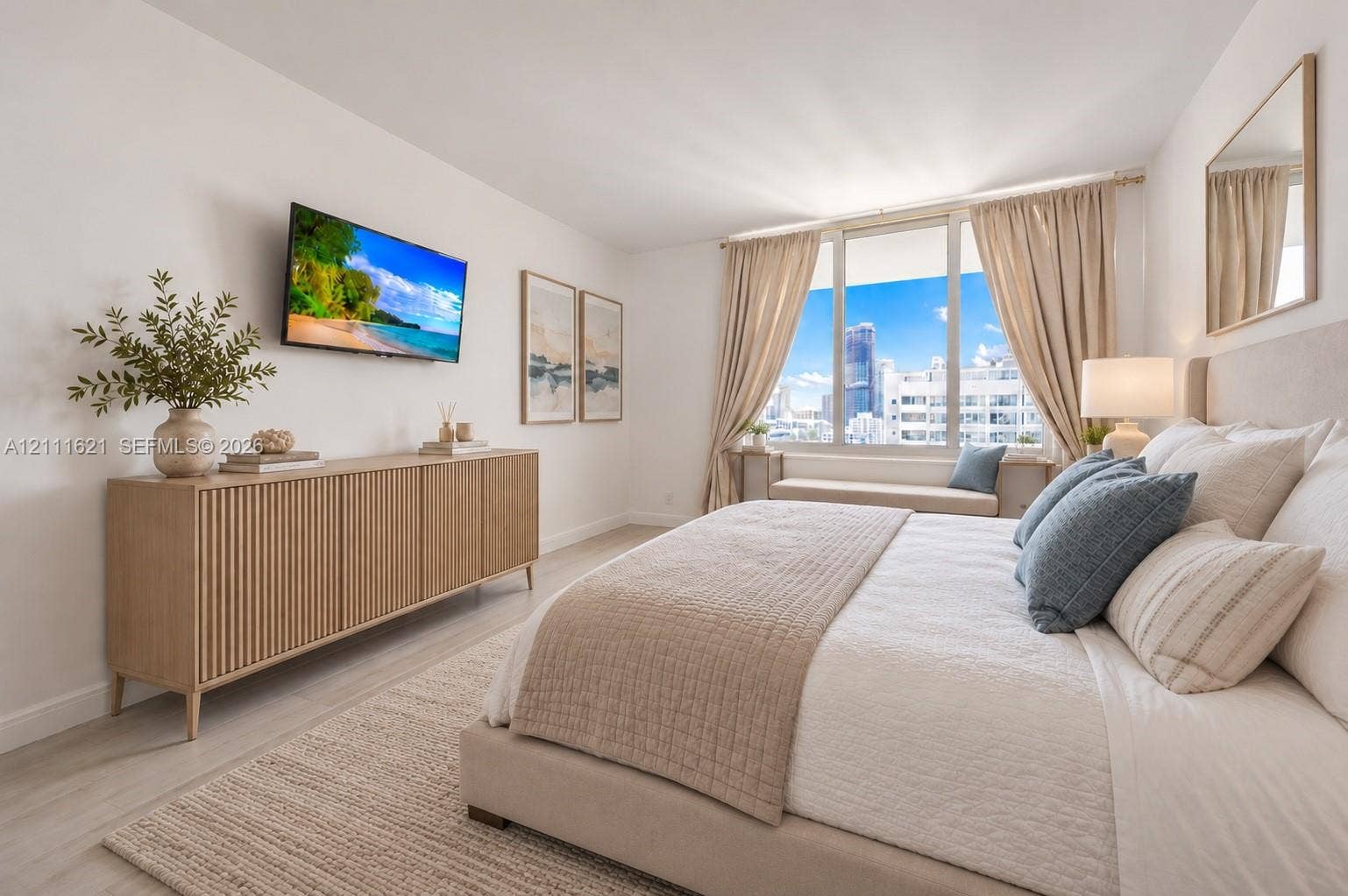 1200 West Avenue, #PH15, Miami Beach, FL 33139 digitally staged