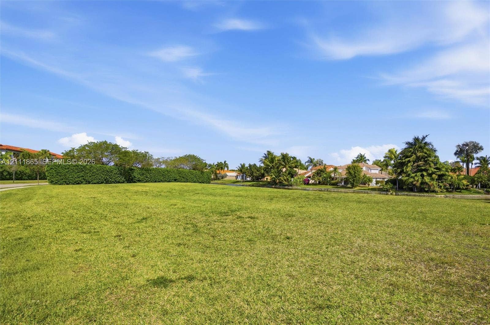 1034 SW 113th Avenue, Pembroke Pines, FL 33025 Community green area used for events and gatherings.