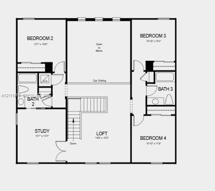 3627 SE Cedarstone Place, Port St Lucie, FL 34984 Floor 2 - Additional Highlights Include: pendant lights at kitchen, gourmet kitchen, 8' interior doors, deluxe primary bath with shower and garden tub, pre-plumb sink at laundry, outdoor kitchen rough-in, and whole house impact windows