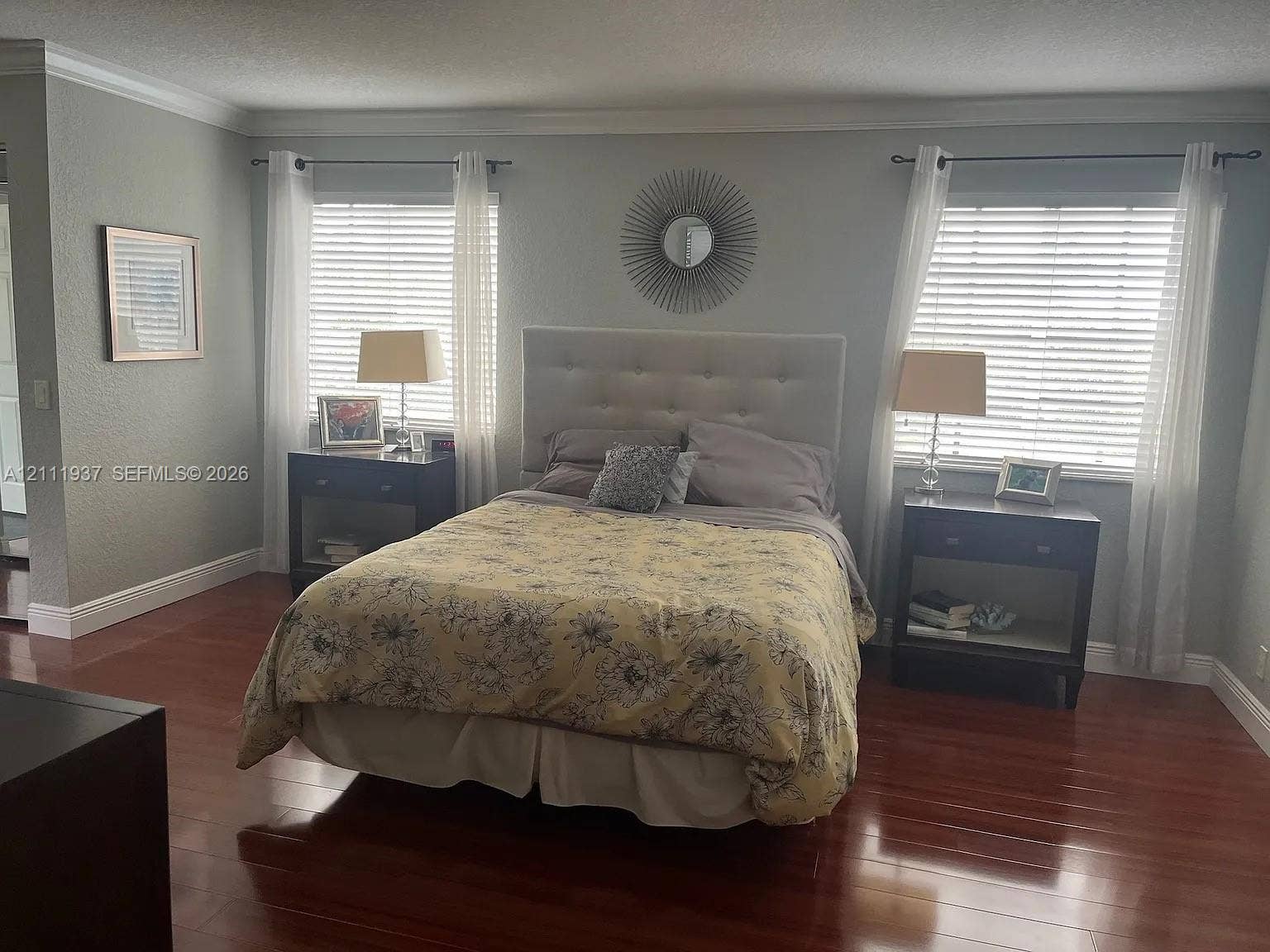 869 Nandina Drive, #869, Weston, Weston, FL 33327 Wood-finish flooring, dual windows with blinds, and crown molding