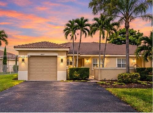 Property photo for 1867 Andromeda Lane, Weston, FL