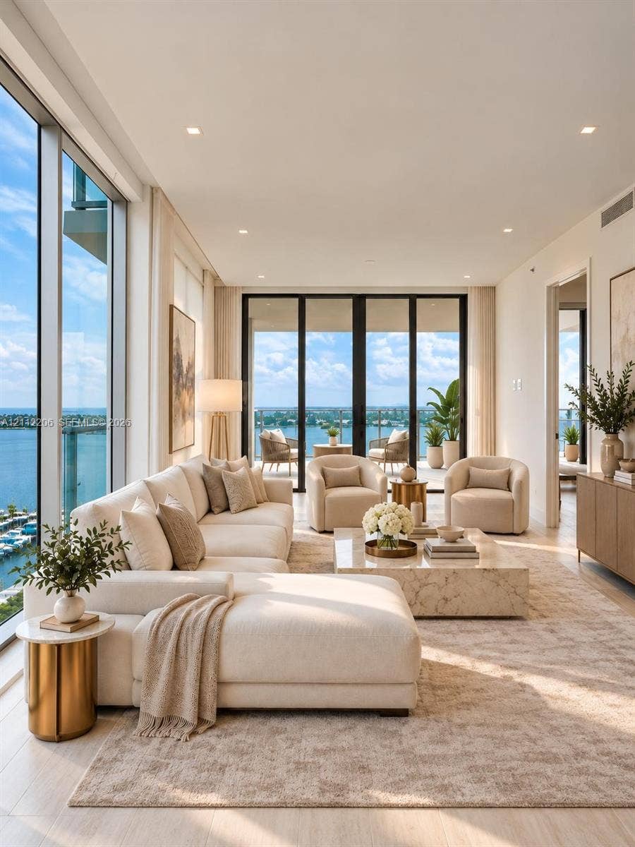 4714 N Flagler Drive, #1401, West Palm Beach, FL 33407 Digitally staged