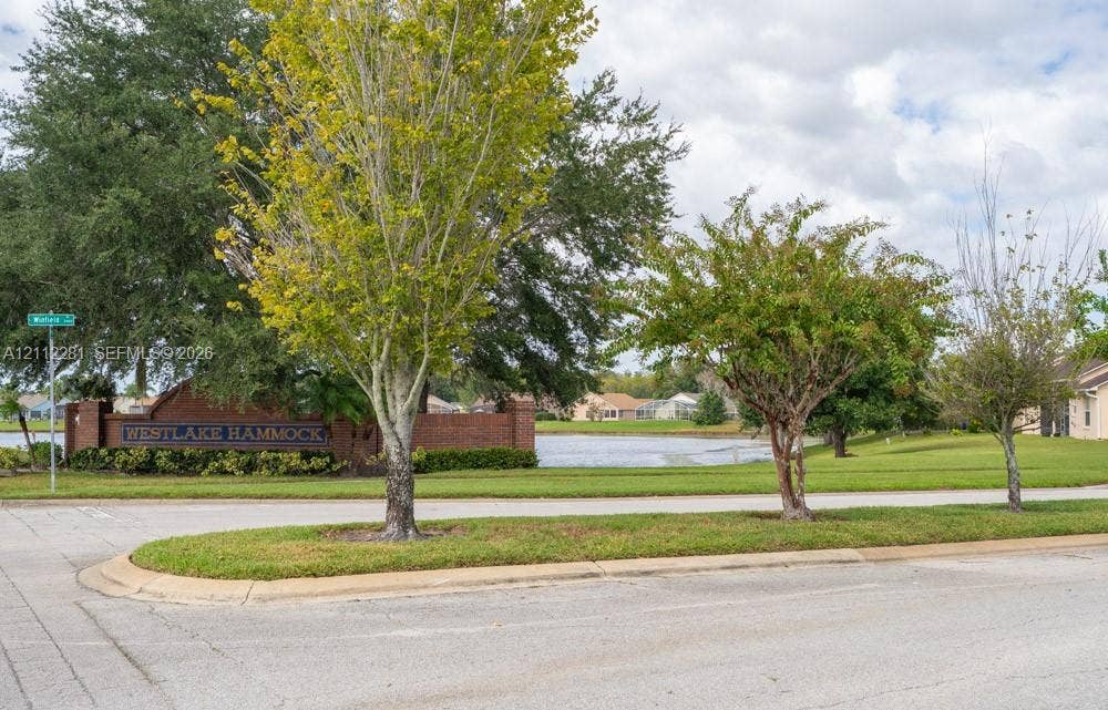 2461 Winfield, Kissimmee, FL 34743 Tree-lined community street featuring manicured landscaping, sidewalks, and mature trees