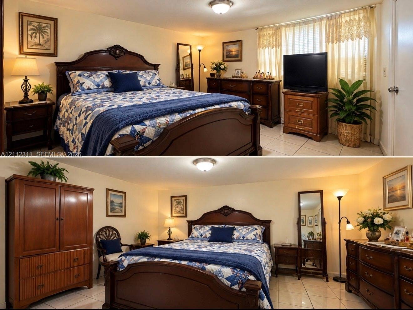 390 NW 49th Avenue, Plantation, FL 33317 Light-colored tile flooring and neutral wall finishes