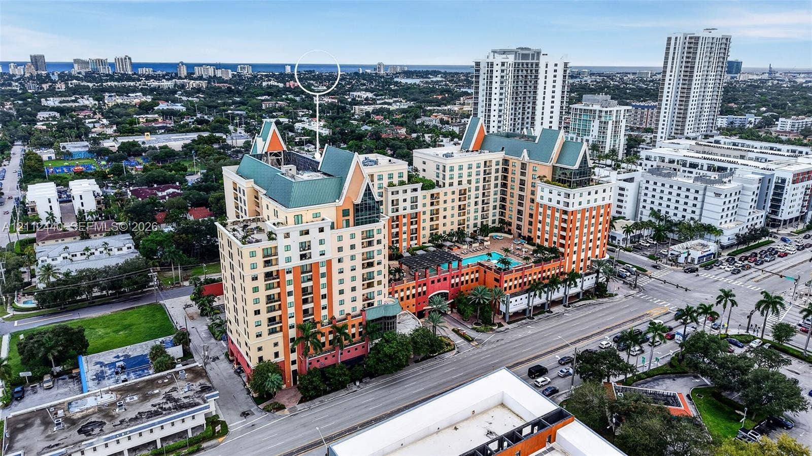 110 N Federal Highway, #914, Fort Lauderdale, FL 33301 Aerial view