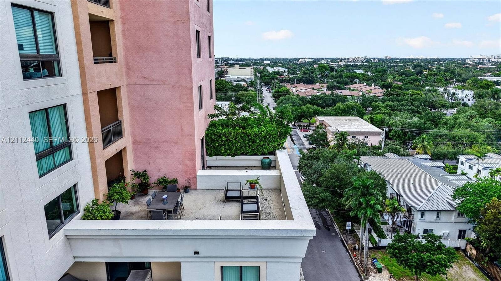 110 N Federal Highway, #914, Fort Lauderdale, FL 33301 2 terraces - view from the south
