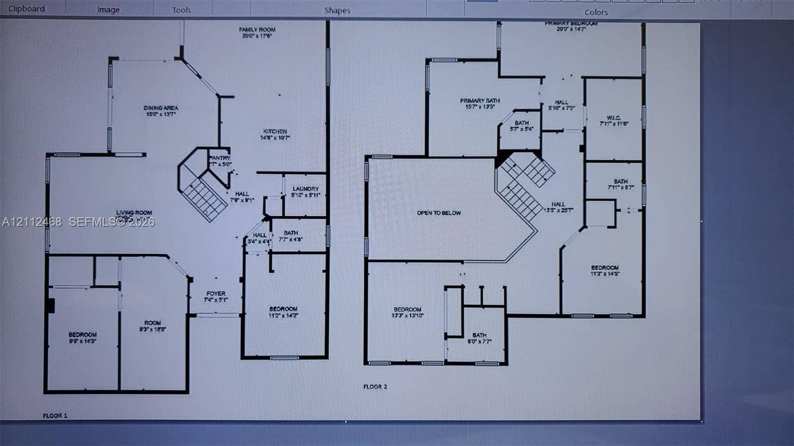 11009 NW 80th Lane, Doral, FL 33178 Floor plan