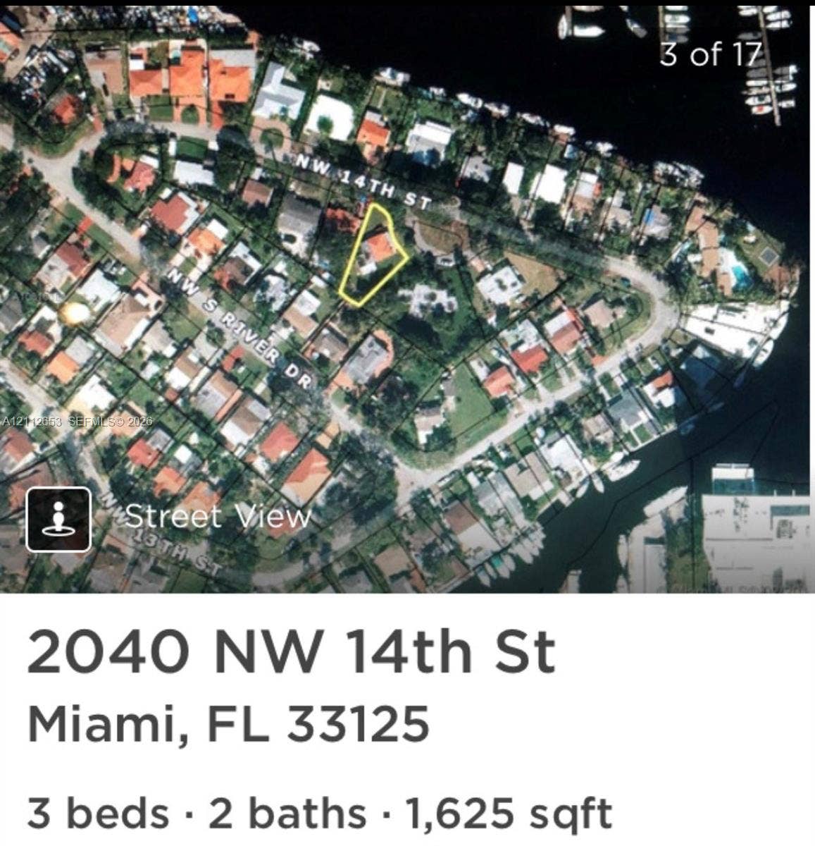 2040 NW 14th Street, Miami, FL 33125 Aerial view