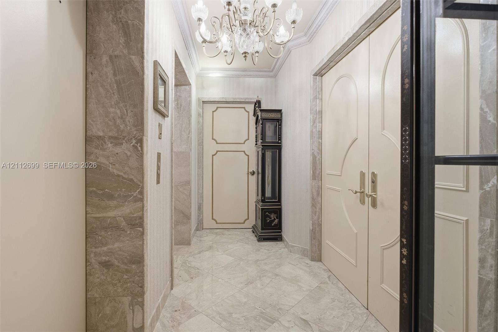 19111 Collins Avenue, #505, Sunny Isles Beach, FL 33160 Private elevator lobby