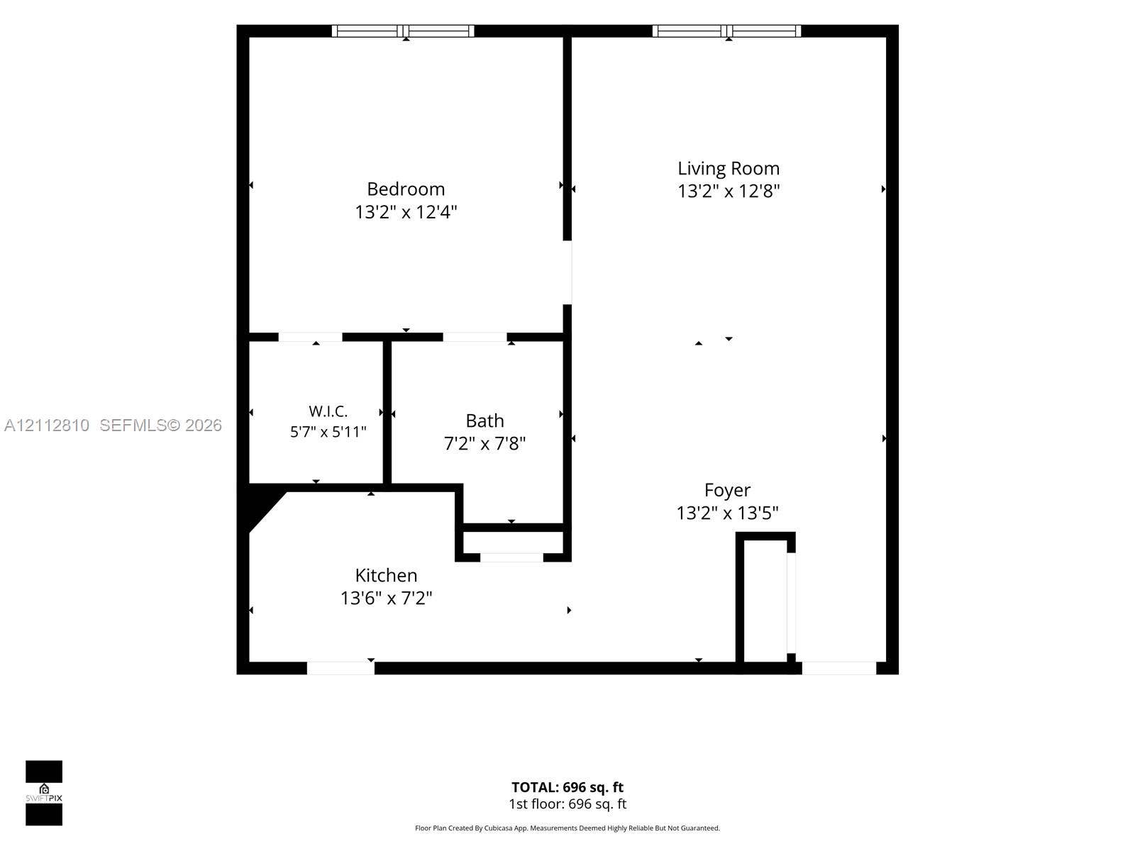 1920 NE 1st Terrace, #107H, Wilton Manors, FL 33305 Floor plan