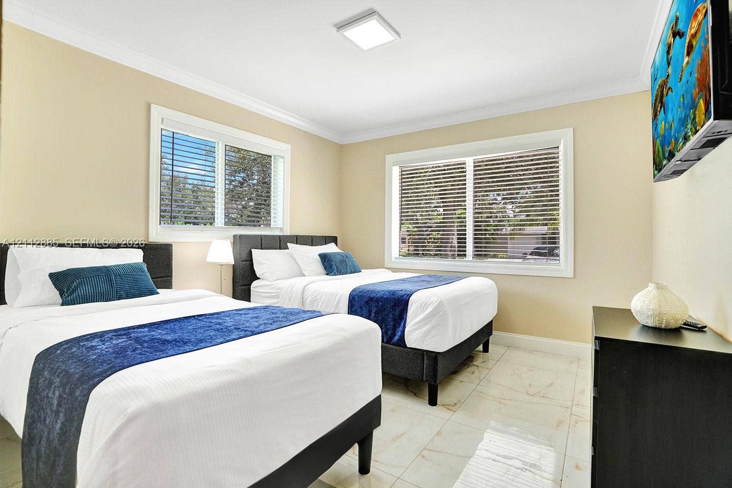 4th Bedroom/w 2 Queen Size beds