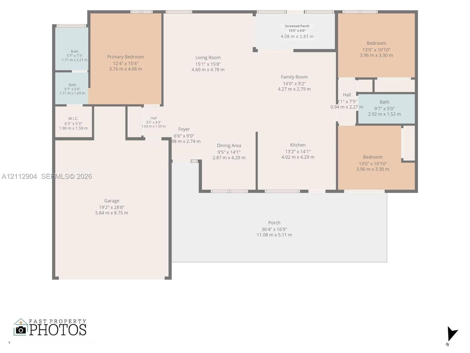 76 Forest Circle, Cooper City, FL 33026 Floor plan