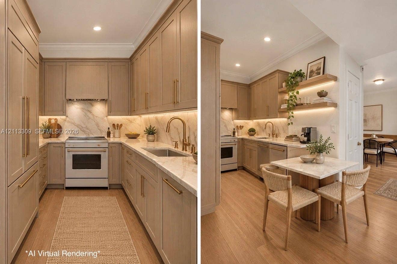 3082 Bird Avenue, #6, Miami, FL 33133 AI RENDERING
