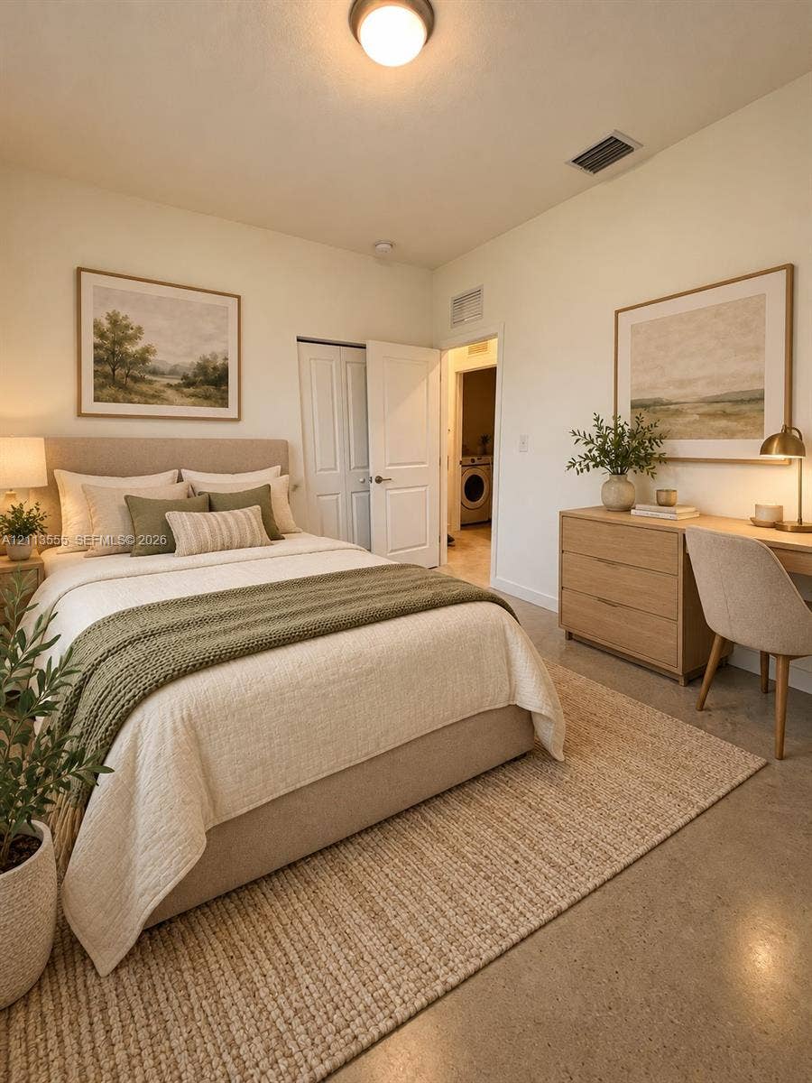 104 NW 31st Avenue, Fort Lauderdale, Fort Lauderdale, FL 33311 Polished concrete flooring, neutral wall tones, and recessed ceiling lighting