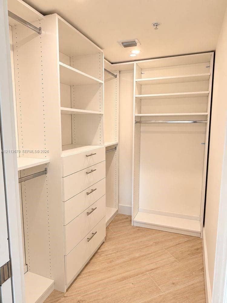 3020 NE 32nd Avenue, #612, Fort Lauderdale, Fort Lauderdale, FL 33308 primary bedroom walk-in closet