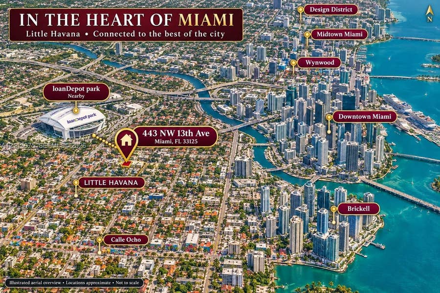 Property photo for 443 NW 13th Avenue, #3, Miami, FL