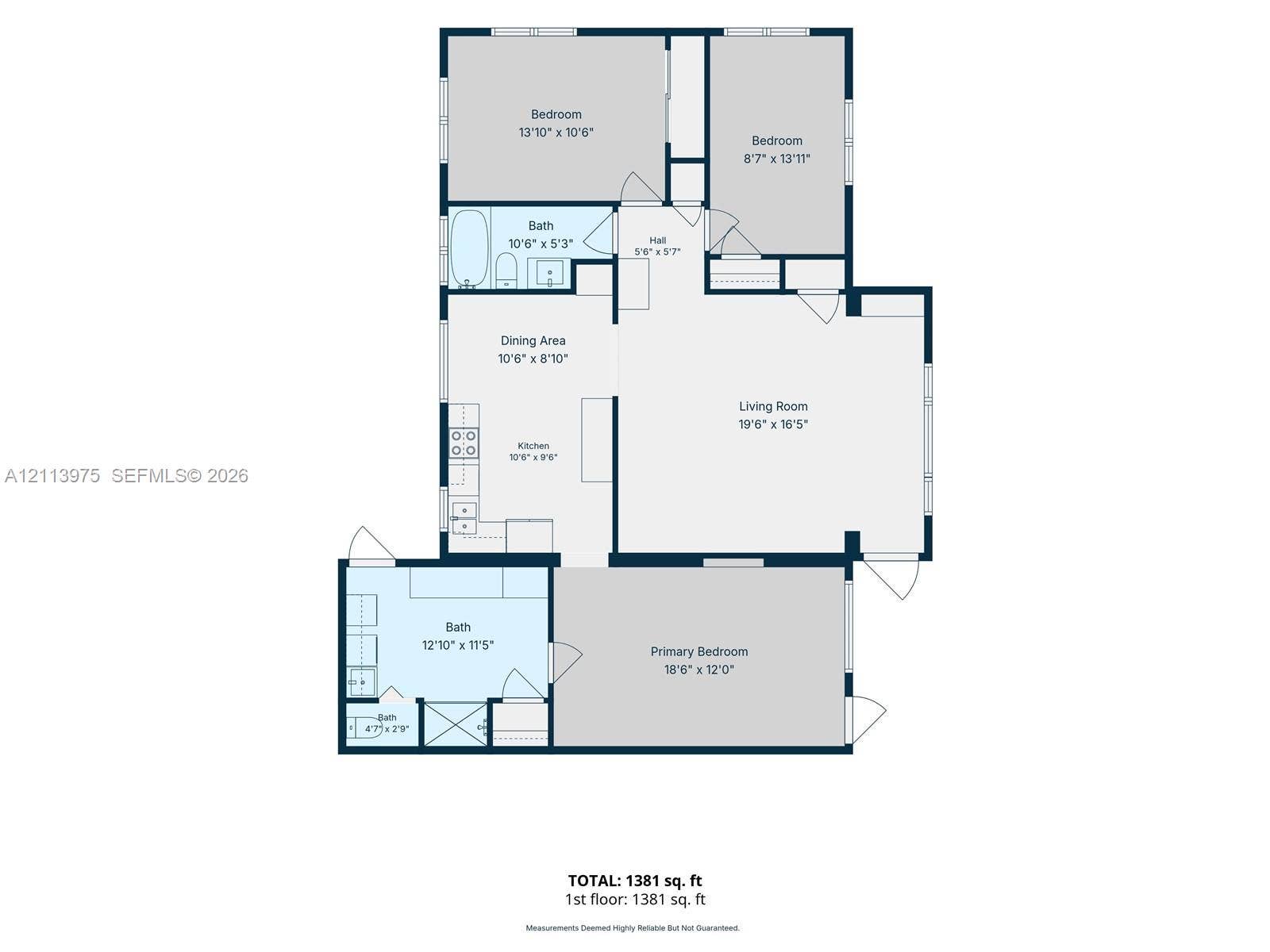 3740 NE 6th Avenue, Oakland Park, FL 33334 Floor plan