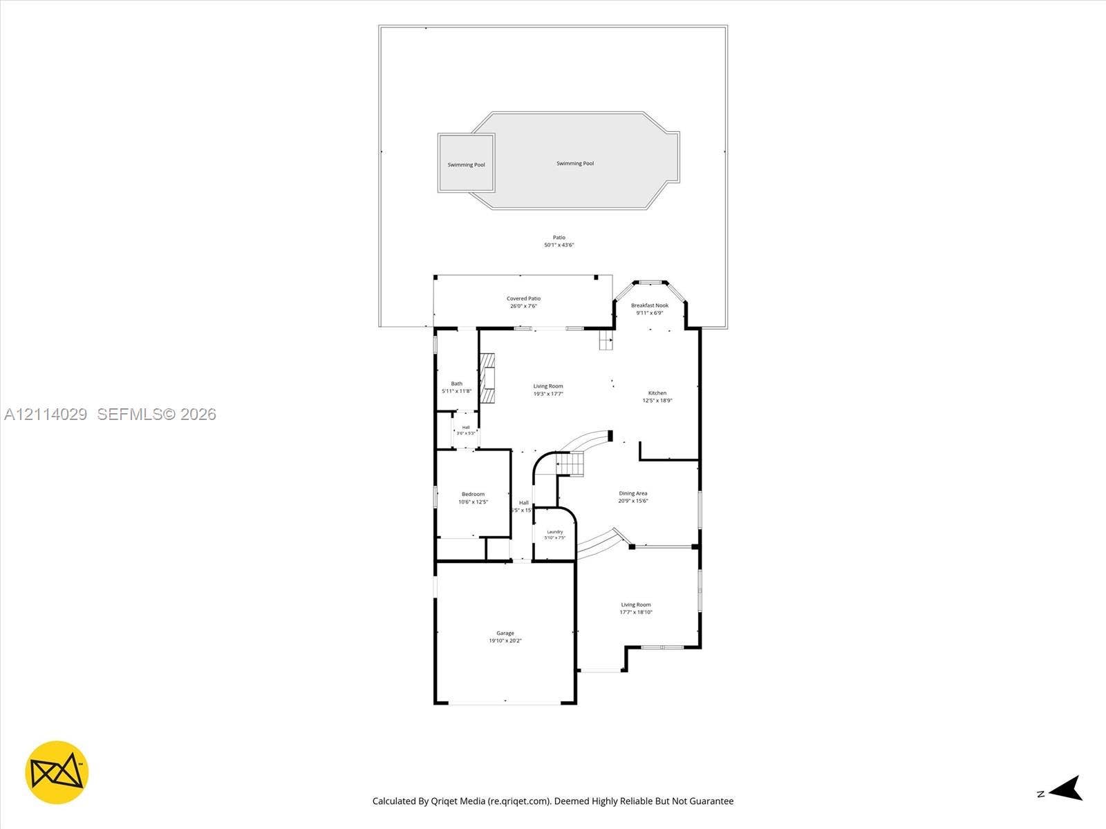 5257 SW 158th Avenue, Miramar, FL 33027 Floor plan