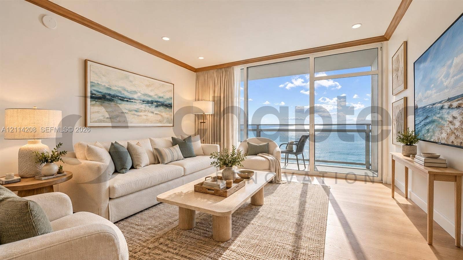 6801 Collins Avenue, #604, Miami Beach, FL 33141 Rendering