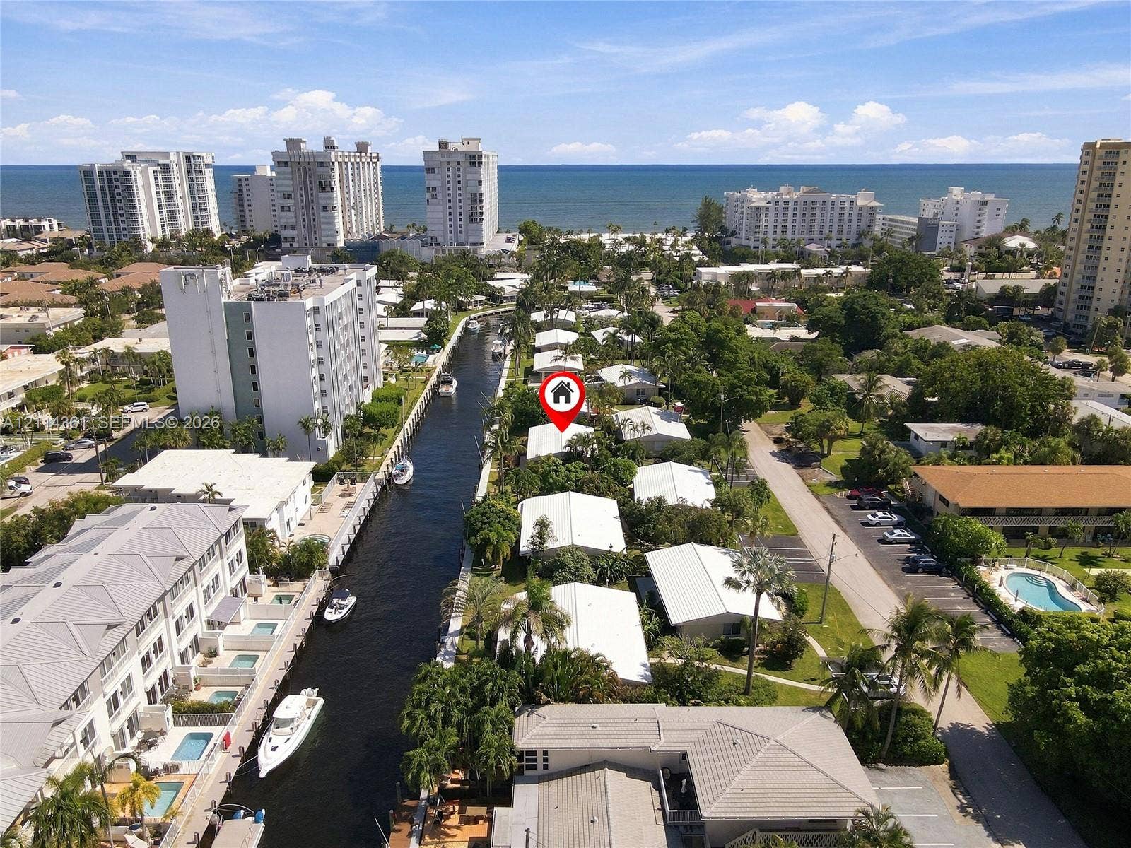 3211 SE 11th Street, #3E, Pompano Beach, FL 33062 Beach on the east side.