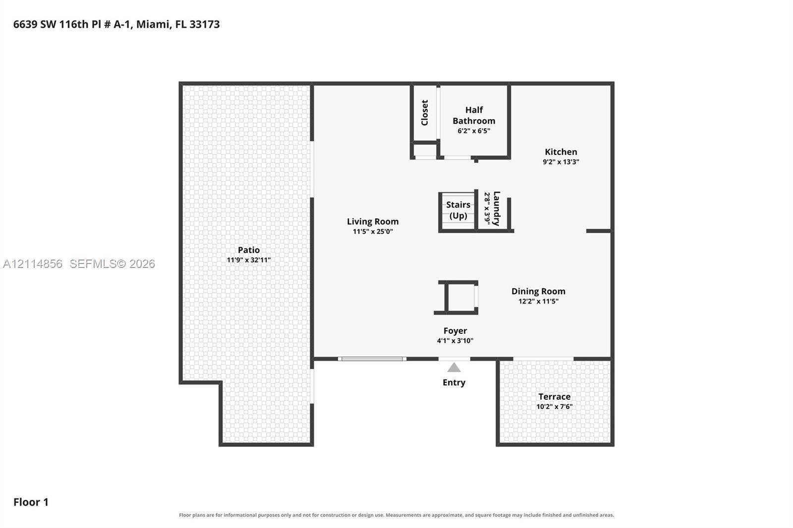 Miami, FL 33173 Floor plan