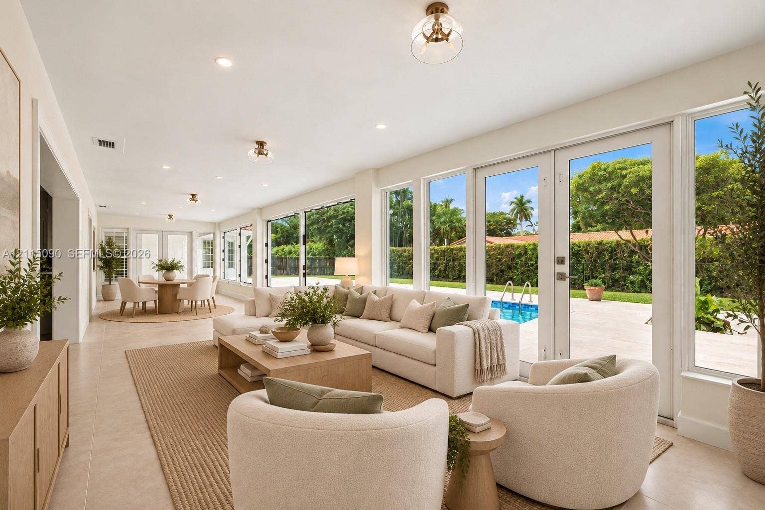 12900 SW 71st Avenue, Pinecrest, Pinecrest, FL 33156 Virtually Staged