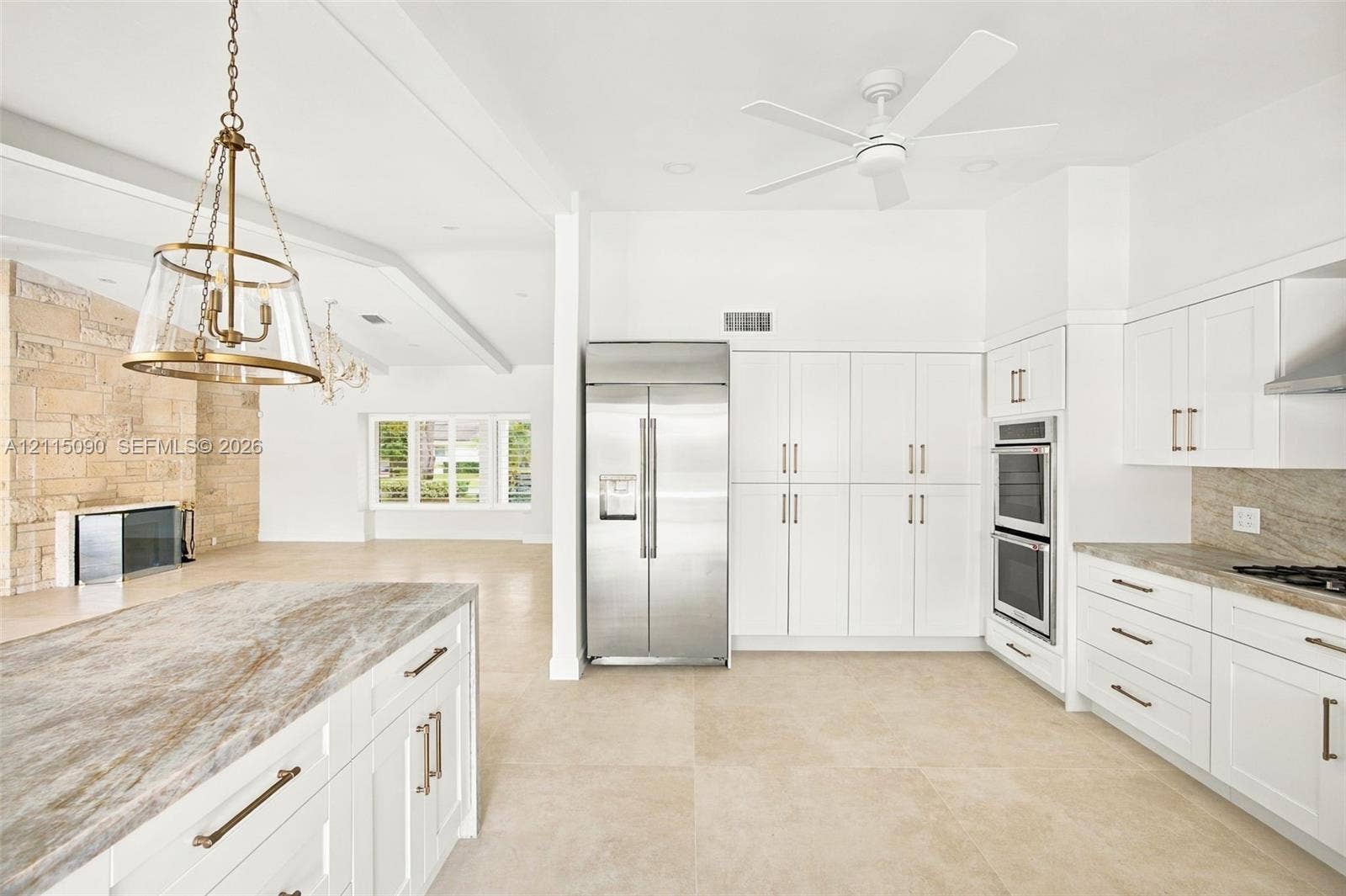 12900 SW 71st Avenue, Pinecrest, Pinecrest, FL 33156 Newly remodeled kitchen
