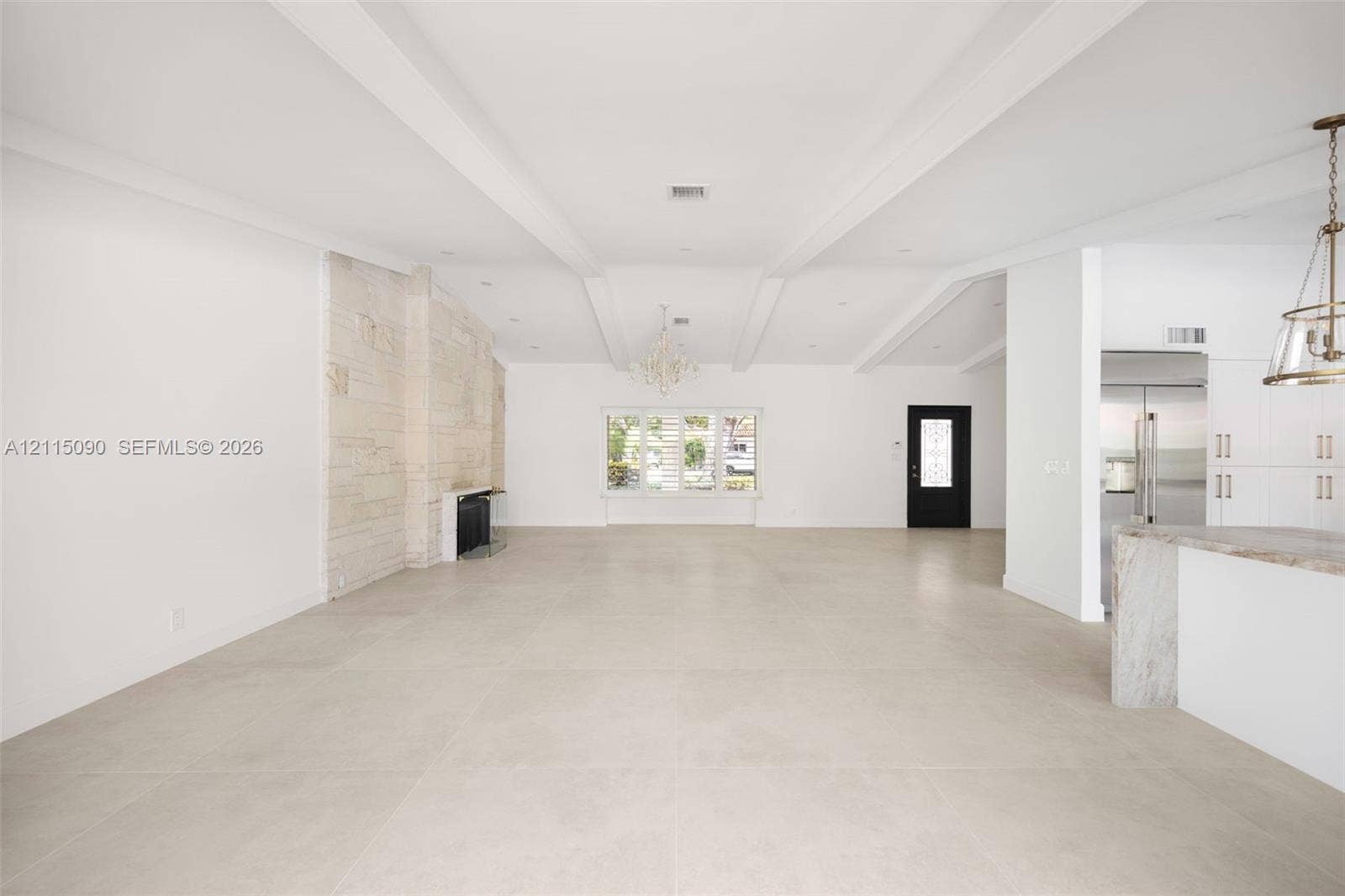 12900 SW 71st Avenue, Pinecrest, Pinecrest, FL 33156 Living Room and Dining Room