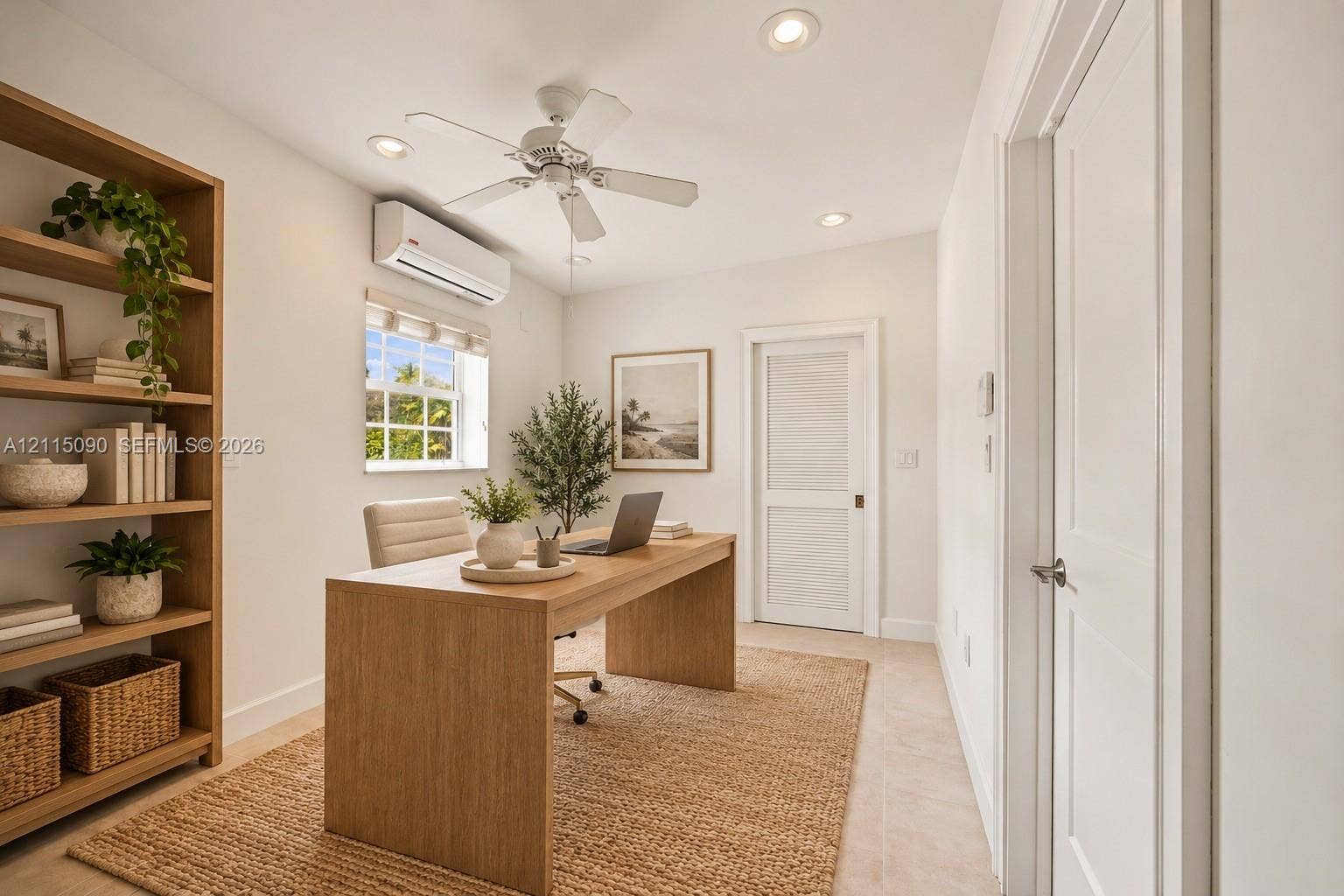 12900 SW 71st Avenue, Pinecrest, Pinecrest, FL 33156 Virtually Staged - Den- can be used as office, play room, gym etc.