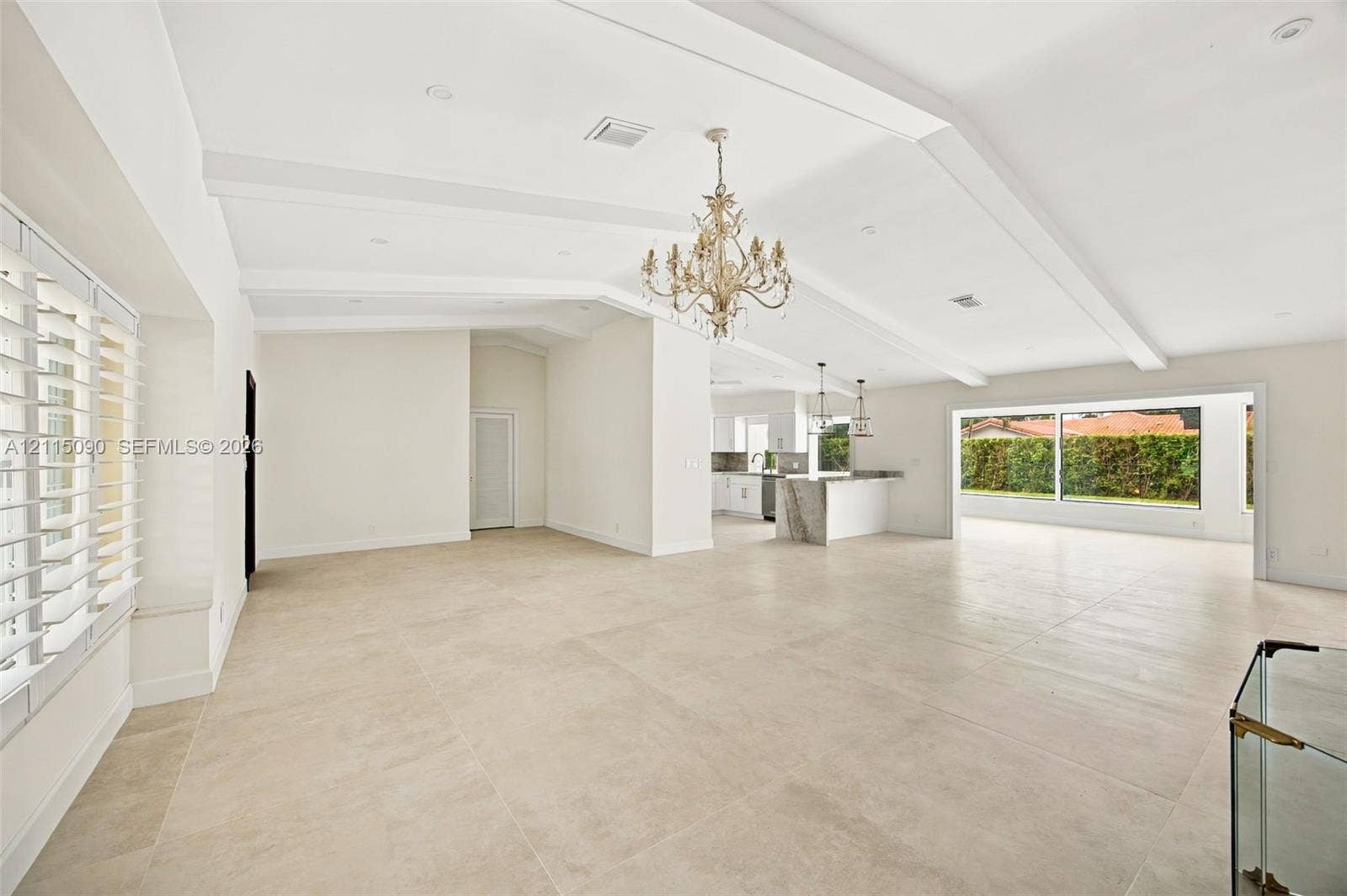 12900 SW 71st Avenue, Pinecrest, Pinecrest, FL 33156 Large Living and Dining Area