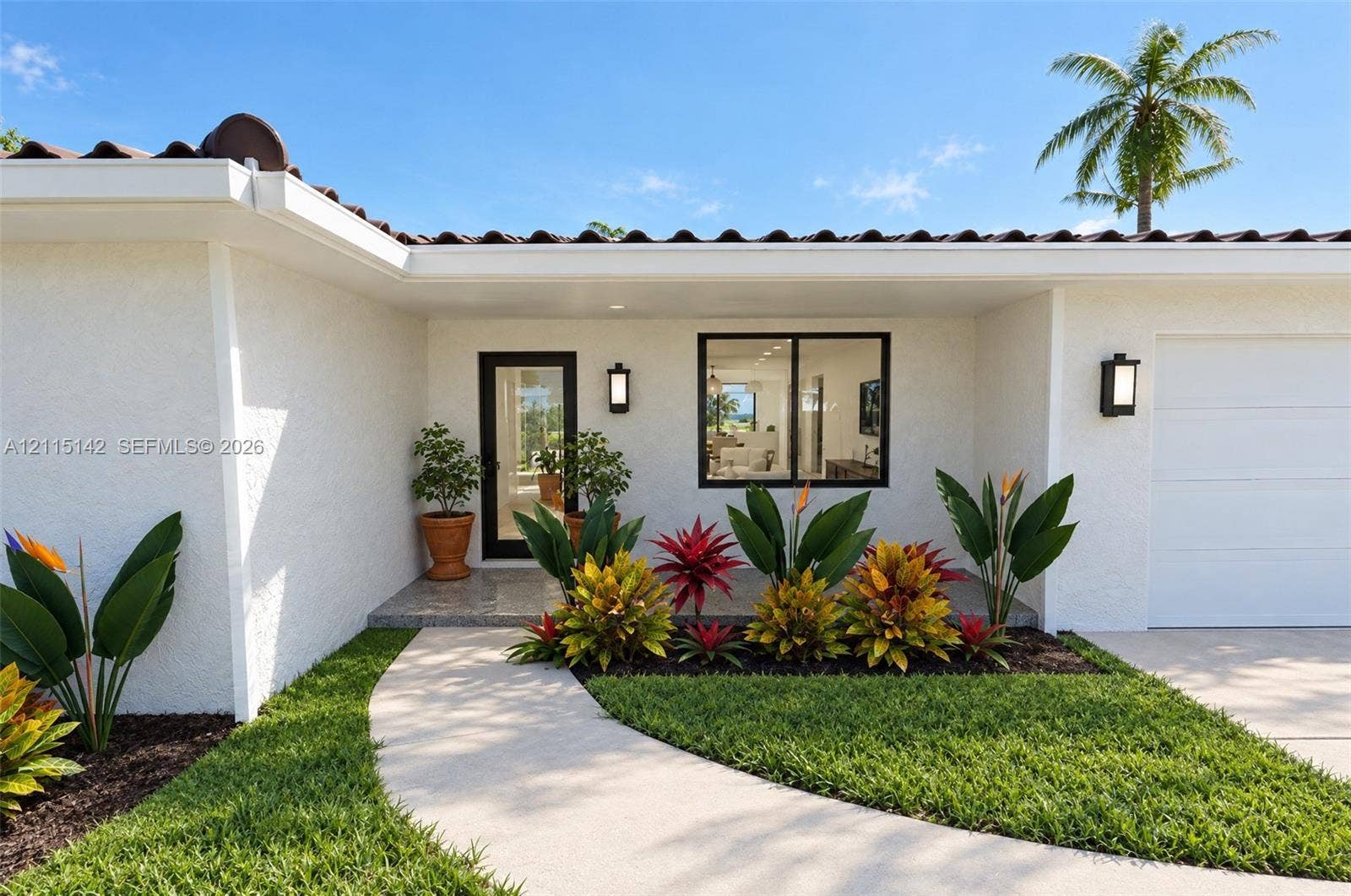 5940 SW 18th Street, Plantation, FL 33317 VIRTUAL RENDERING, NOT AN ACTUAL PHOTO. HOME IS UNDER CONSTRUCTION. Front entry shown as proposed per permitted plans; final construction, finishes, landscaping and furnishings may differ. Buyer to verify with developer.