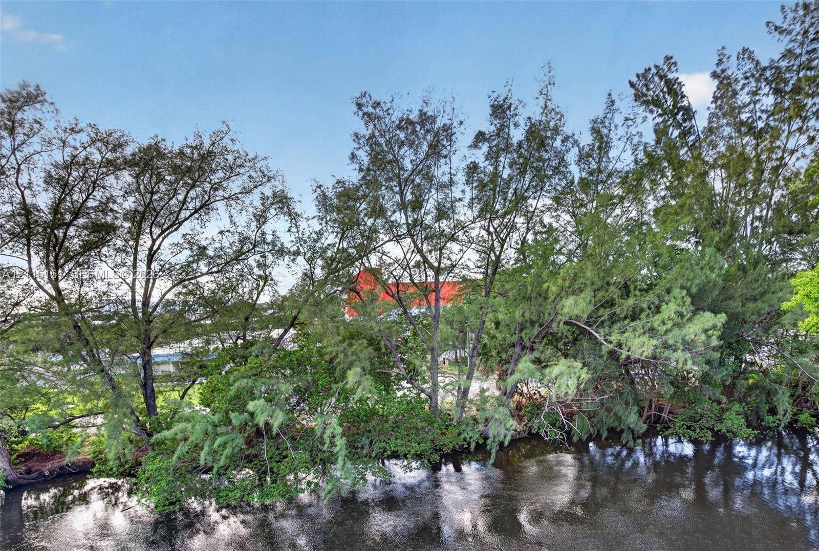 5951 NE 14th Lane, #408N, Fort Lauderdale, FL 33334 Waterfront property featuring mature trees and established landscape