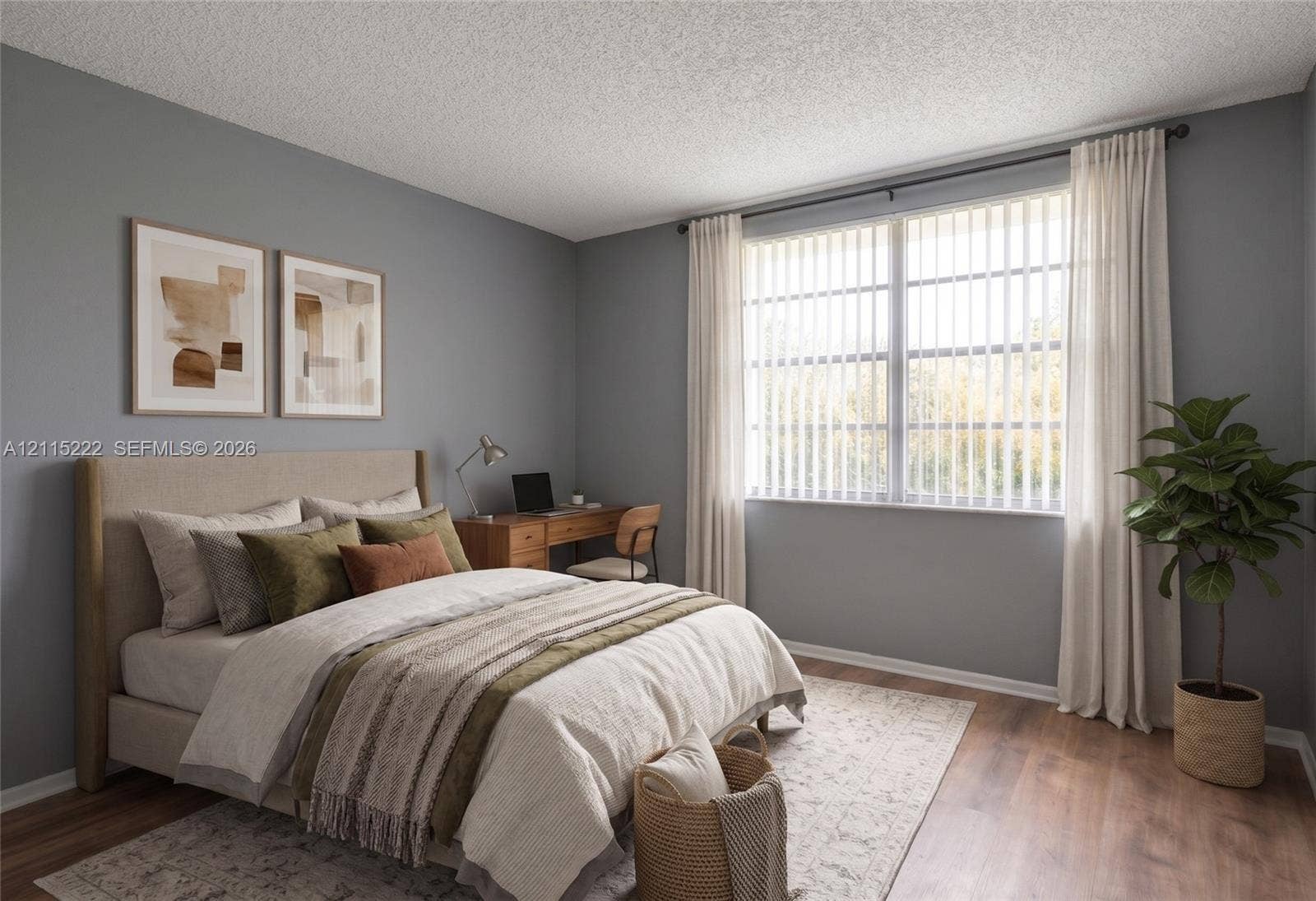 9450 Live Oak Place, #303, Davie, Davie, FL 33324 Secondary Bedroom Virtually Staged