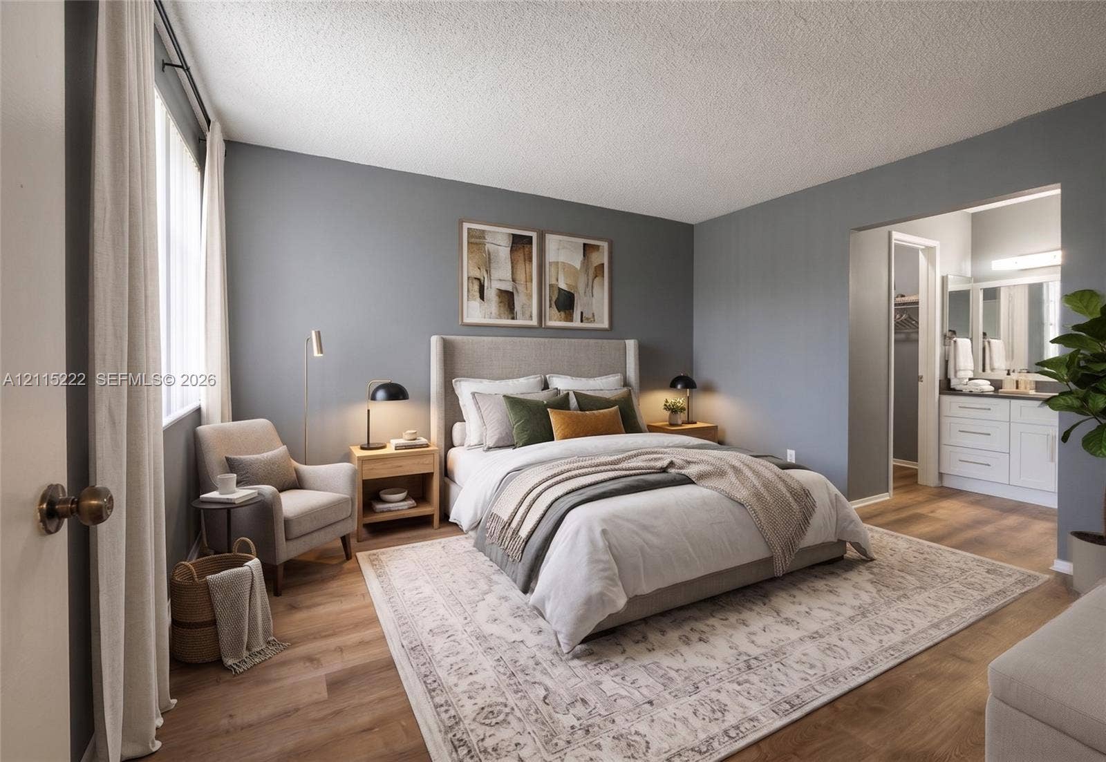 9450 Live Oak Place, #303, Davie, Davie, FL 33324 Primary Bedroom Virtually Staged