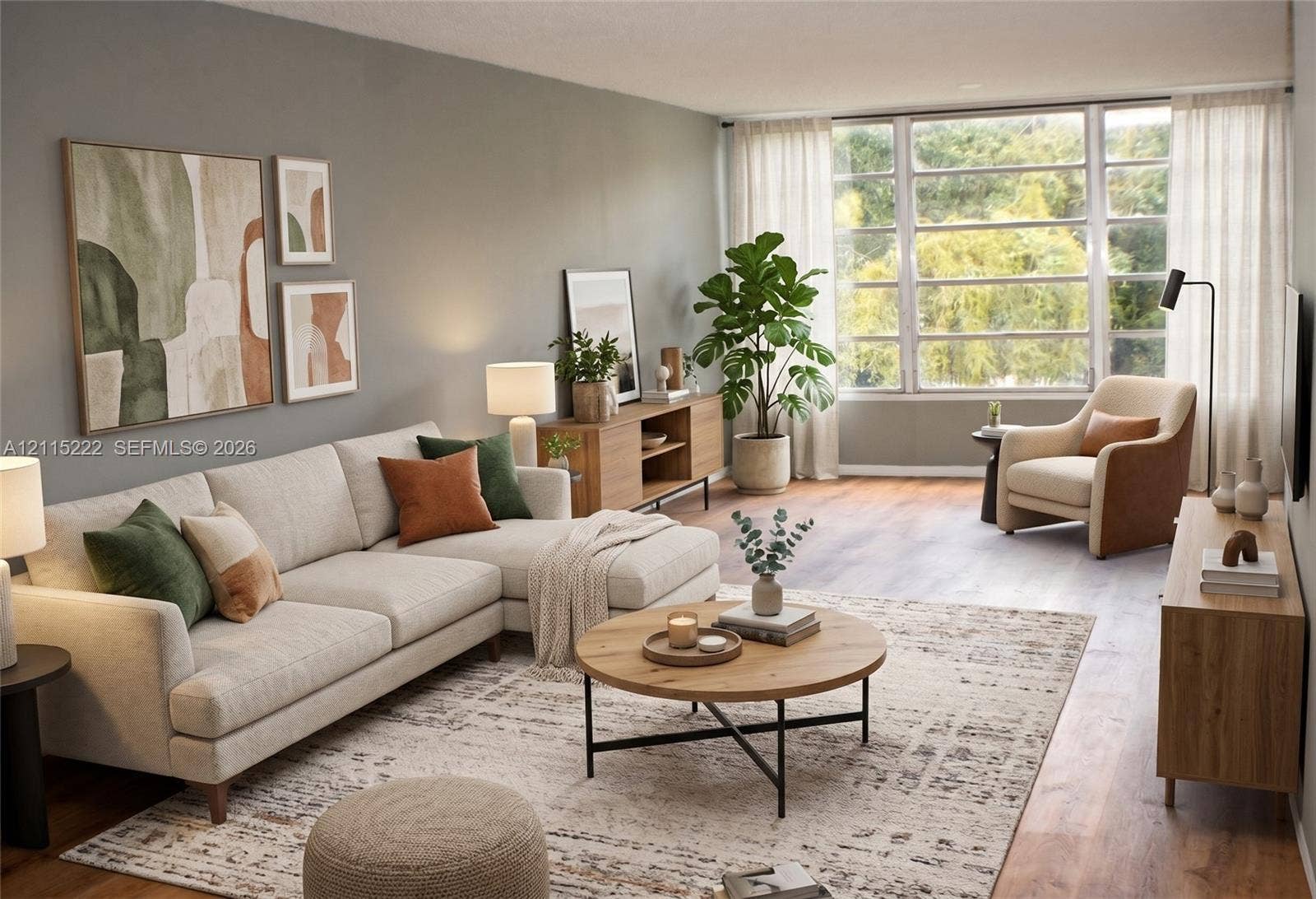 9450 Live Oak Place, #303, Davie, Davie, FL 33324 Living Room Virtually Staged