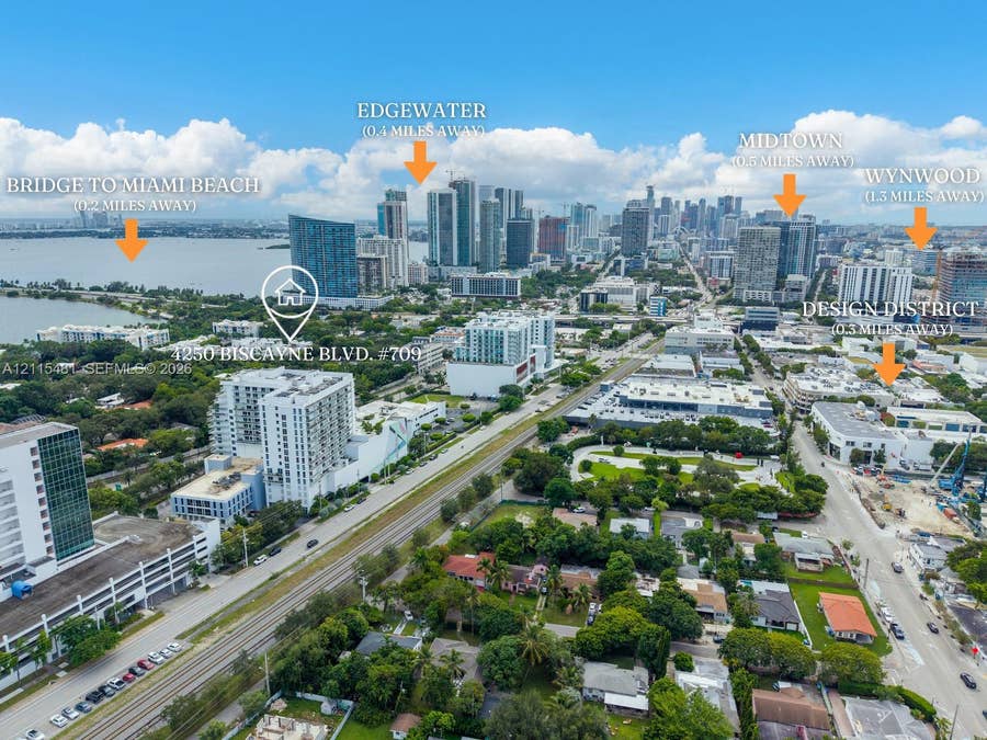 Property photo for 4250 Biscayne Boulevard, #709, Miami, FL