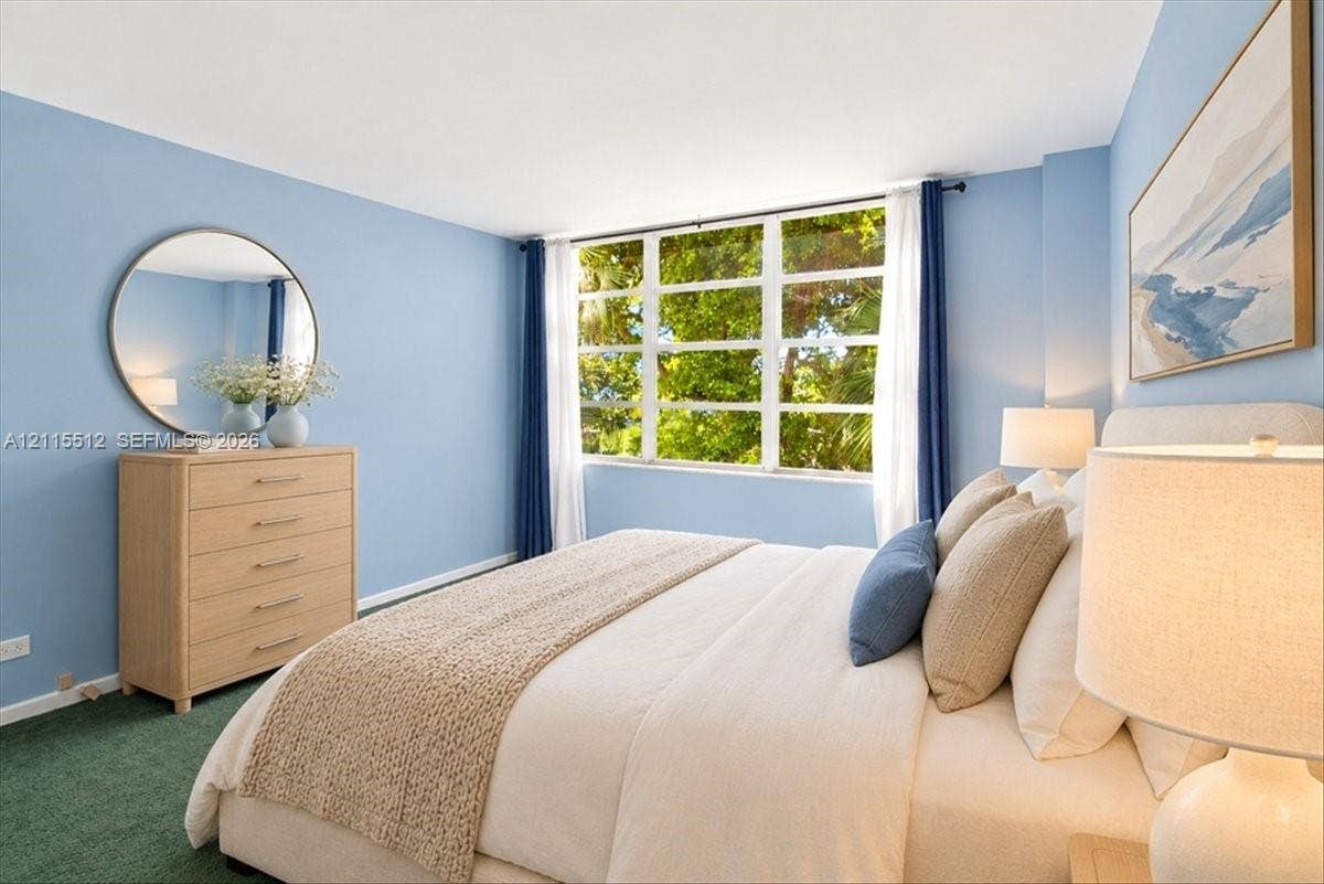 1001 91st Street, #302, Bay Harbor Islands, FL 33154 virtually staged