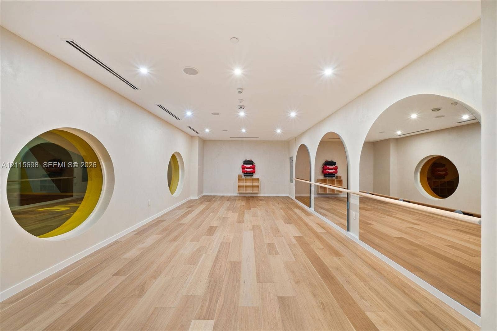 Private room for yoga dance or personal training - building amenity