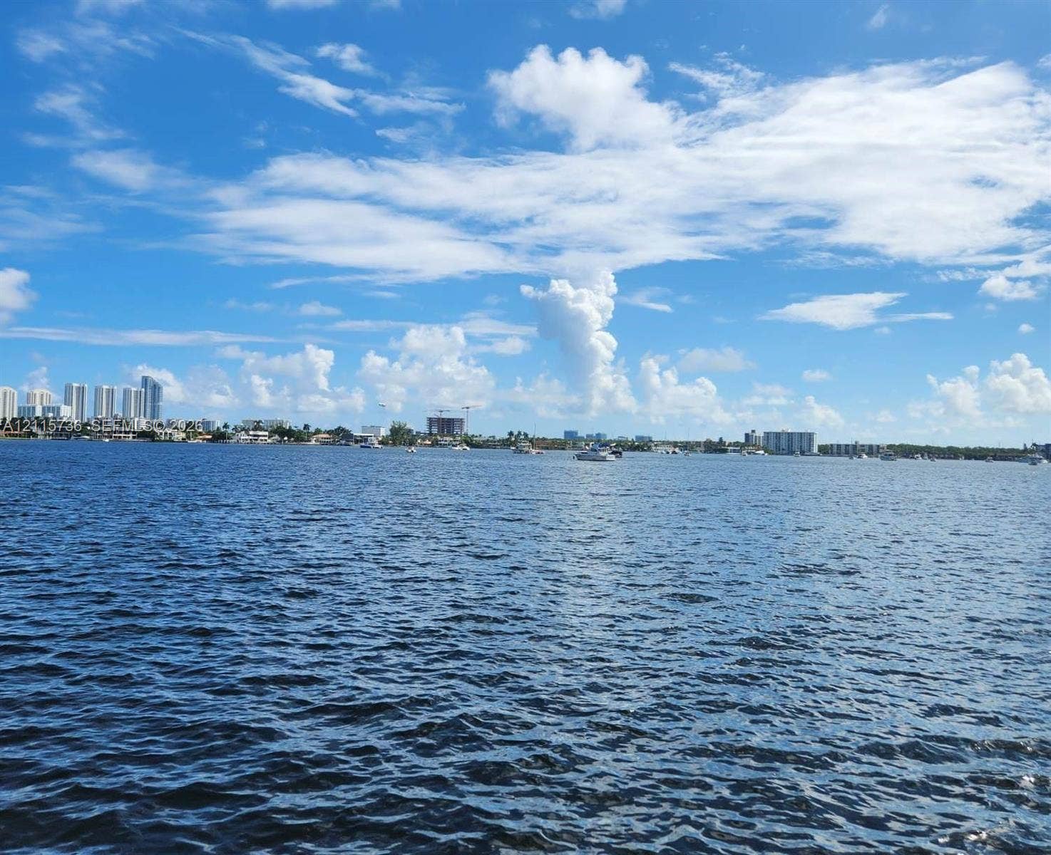 2861 Leonard Drive, #F605, Aventura, FL 33160 Expansive open water frontage
