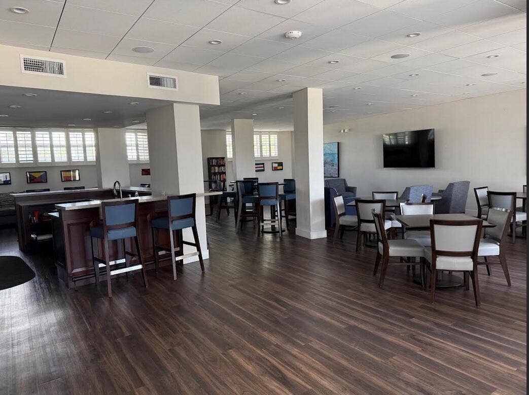 2000 S Ocean Drive, #804, Fort Lauderdale, FL 33316 This room is used for meetings, parties, relaxing, and can be rented for a private events.