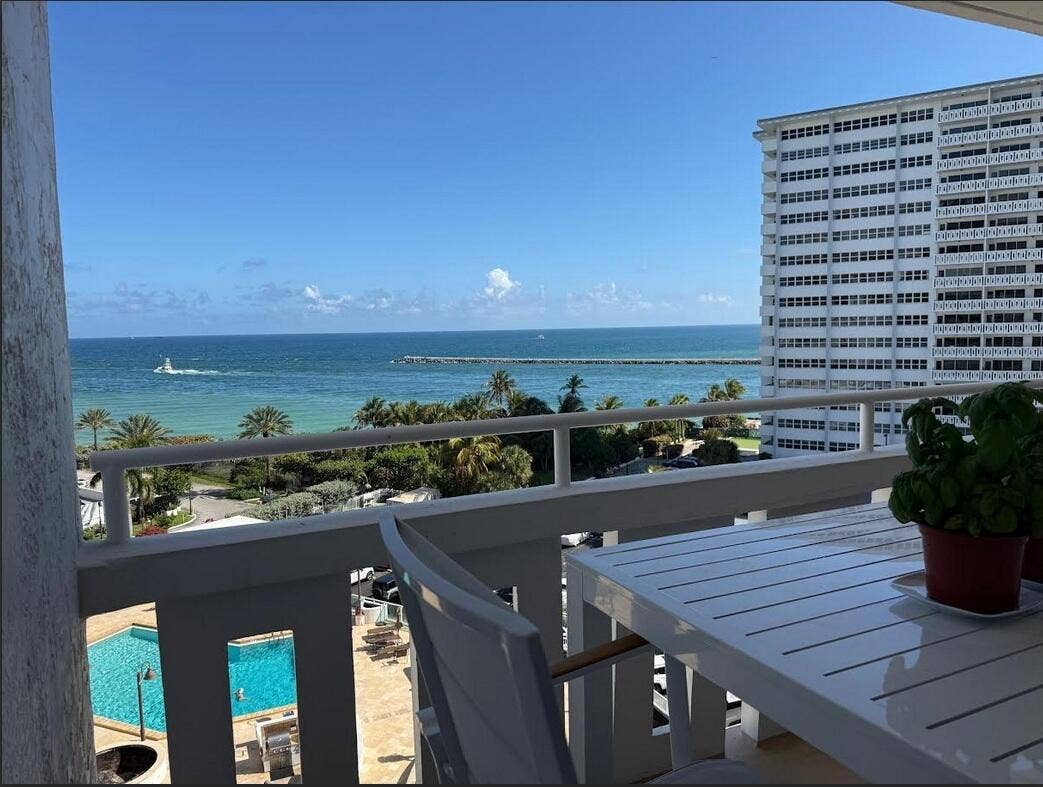 2000 S Ocean Drive, #804, Fort Lauderdale, FL 33316 Balcony