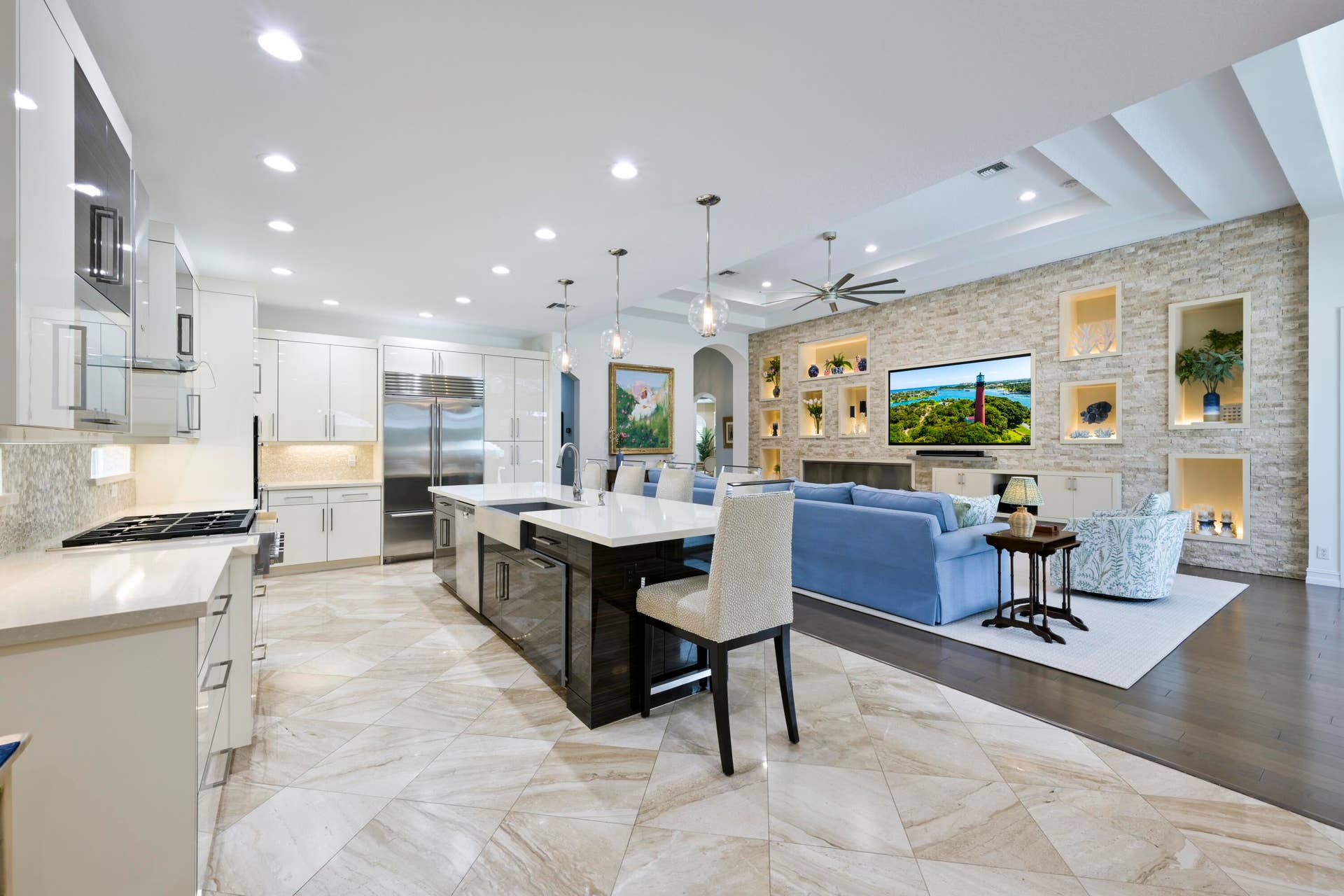 260 Carina Drive, Jupiter, FL 33478 Kitchen/ Living room