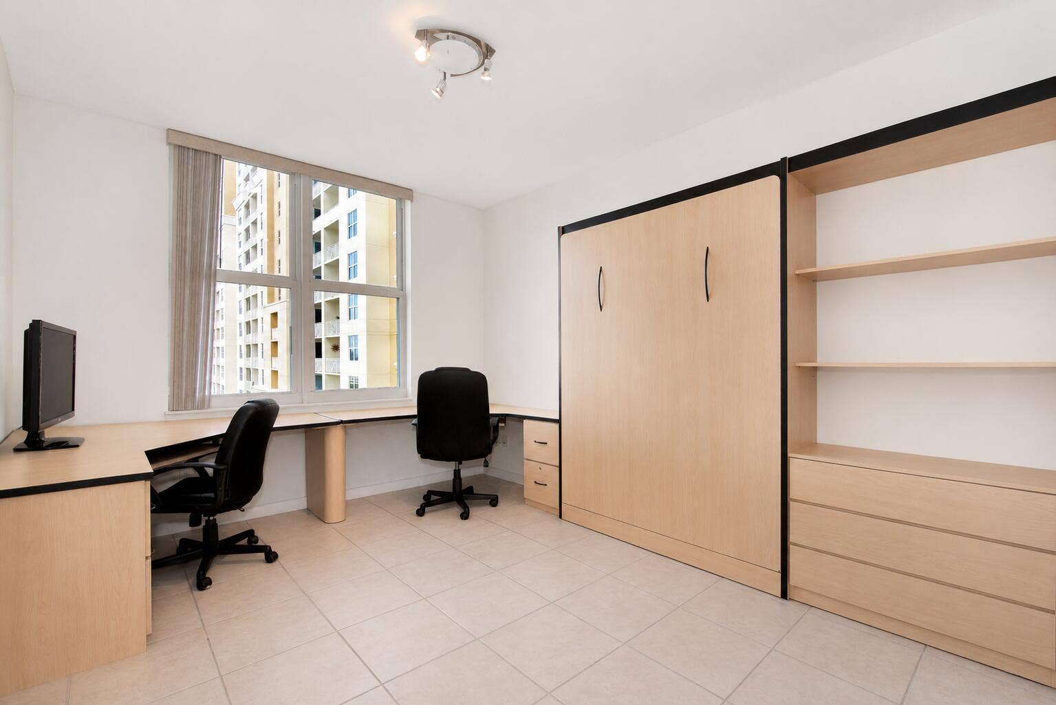 511 SE 5 Avenue, #1217, Fort Lauderdale, FL 33301 Office/3rd Bedroom with Murphy Bed