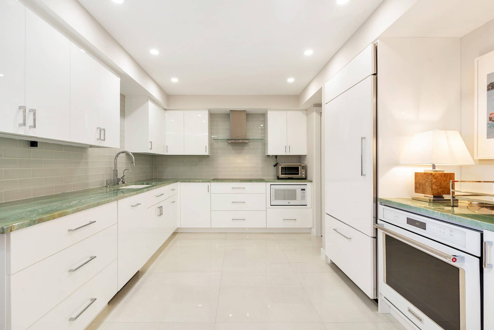 Kitchen with room for an island
