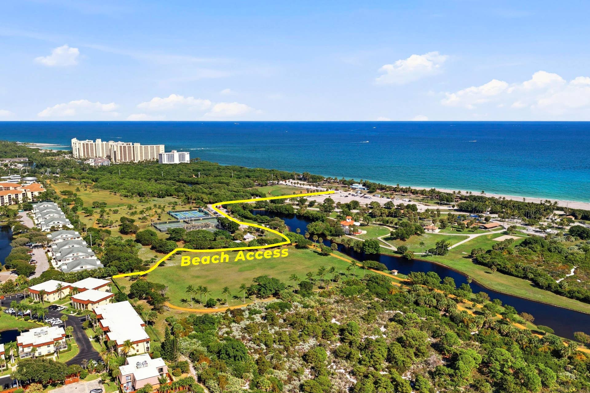 717 S Us Highway 1, #608, Jupiter, Jupiter, FL 33477 Beach Access Aerial