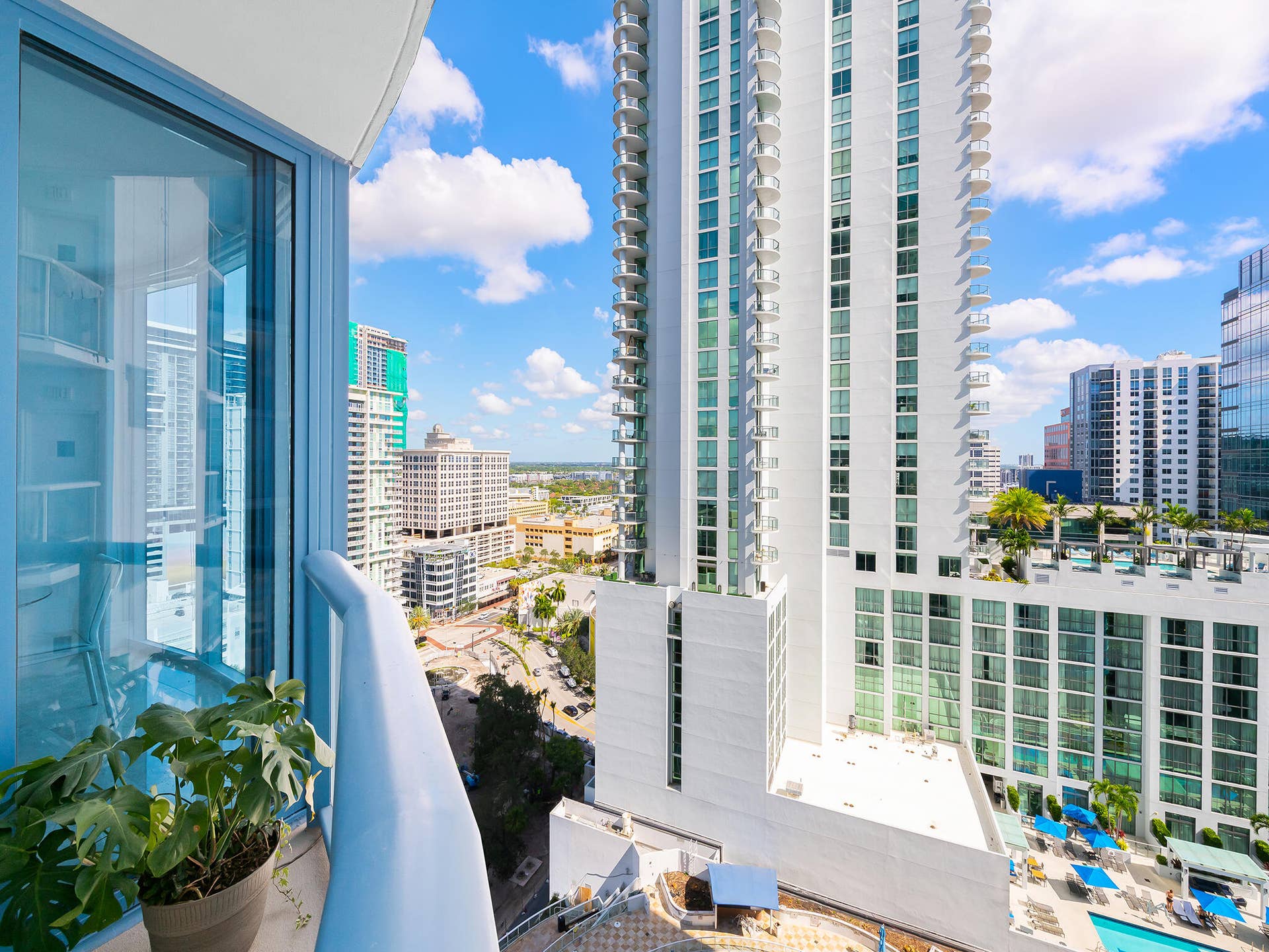 333 Las Olas Way, #2103, Fort Lauderdale, Fort Lauderdale, FL 33301 Second Balcony