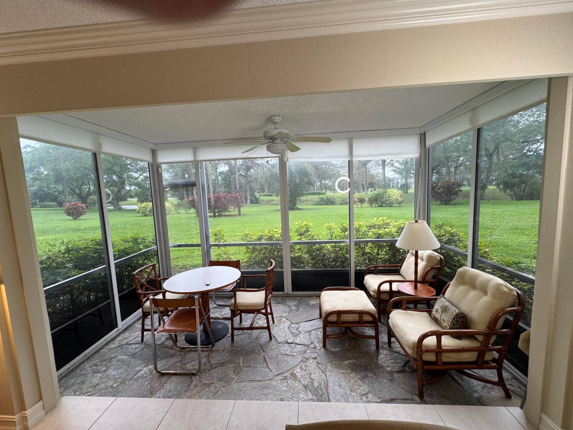 625 Oaks Drive, #106, Pompano Beach, FL 33069 Enclosed Patio