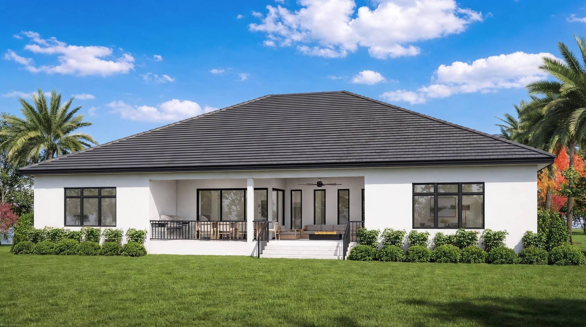 5720 NW 63rd Way, Parkland, FL 33067 Rear - Terrace